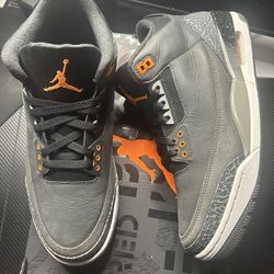 Jordan 3 Fear Size 12 Used