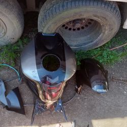 Honda  Cbr Fairing Kit ,newblack And Grey