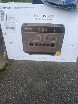 GROWATT HELIOS 3600 Portable Power Station