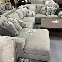 Ardsley Sectional Sofa Couch With İnterest Free Payment Options 