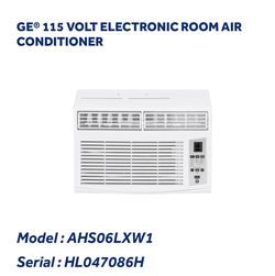 GE 115V Electronic Room Air Conditioner