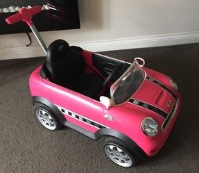 Rollplay mini cooper cheap push car