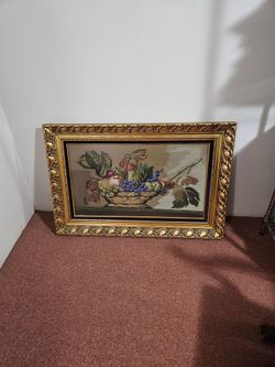 Beautiful handmade needlepoint
