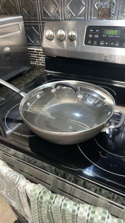 Simply Calphalon Nonstick 12" Jumbo Deep Fry Pan