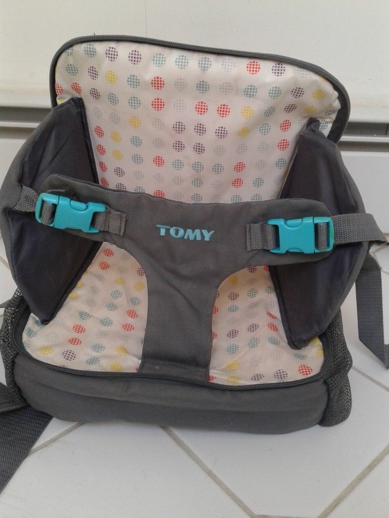 Tomy On the Go Booster Seat and Changing Pad Set