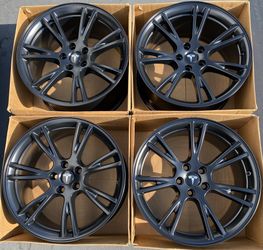 19” Tesla Model Y Factory Wheels Rims Satin Black New