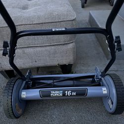 Task force 16 inch reel mower shop