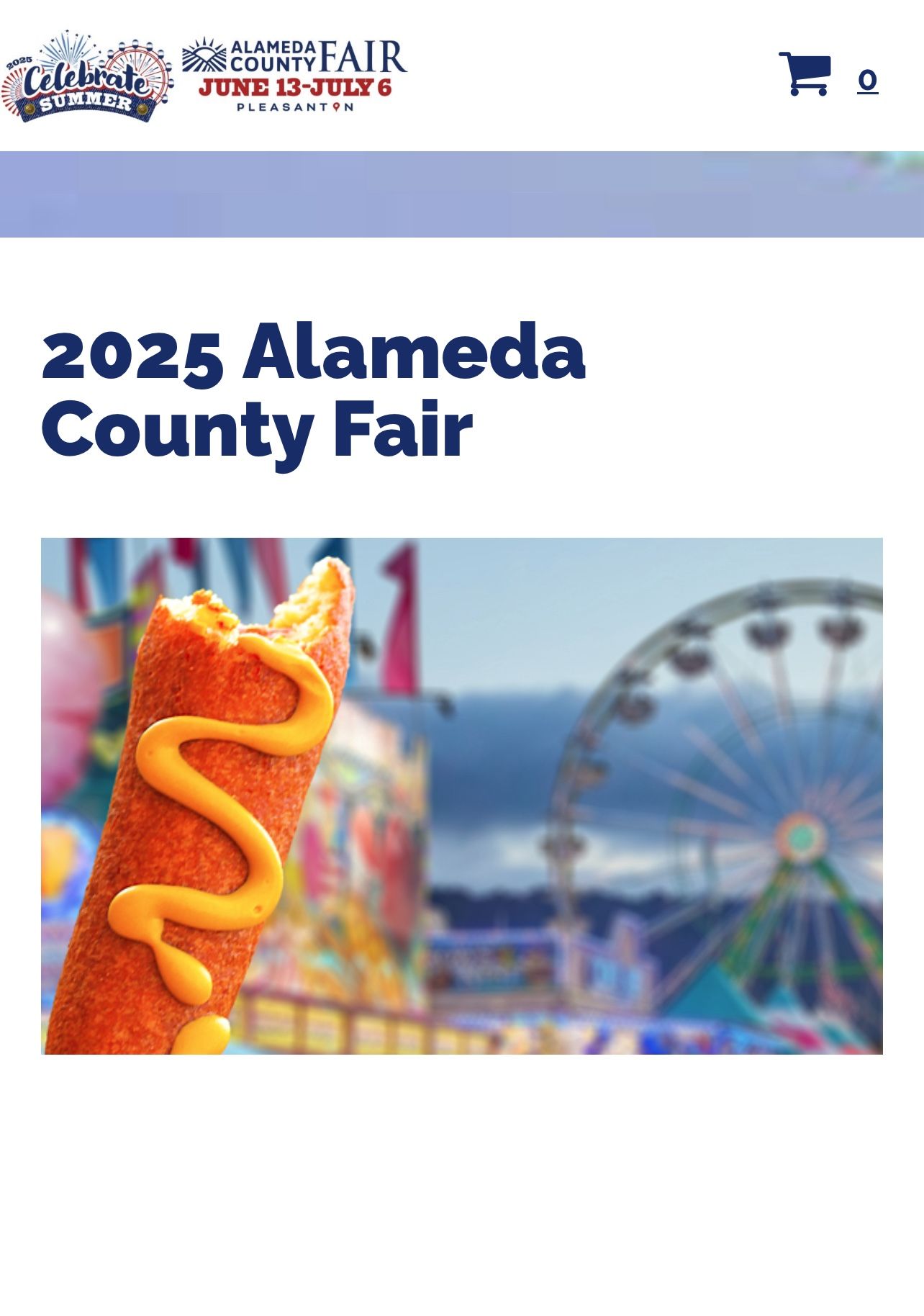 2025 Alameda County Fair Admission Ticket