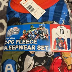 Boys Spider-Man Pajamas Size 10