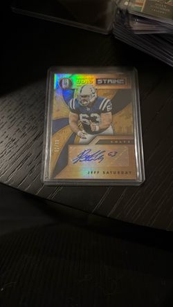 Jeff Saturday #GS-JS Autograph /99