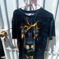 Lion Black Shirt