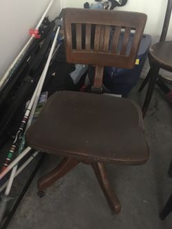 Johnson pos o chair antique desk chair swivel lean back antique comfortable