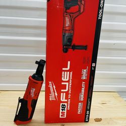 Milwaukee M18 Fuel SDS Plus D-Handle Rotary Hammer And M12 Cordless 3/8” Ratchet (tool Only)