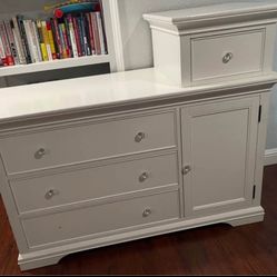 Baby dresser and changing table