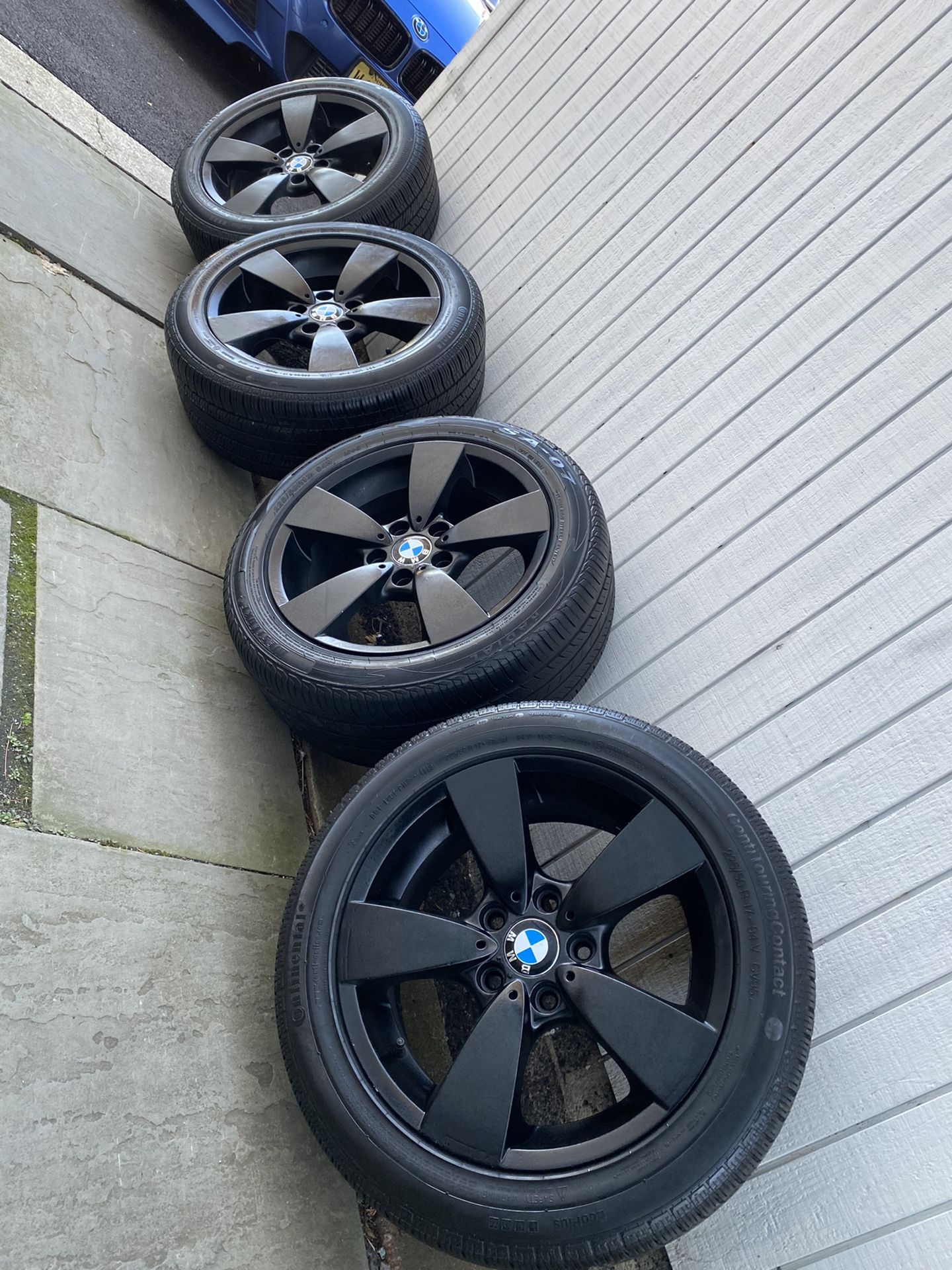 Bmw Black Rims With Tires 17 Inch Oem Wheels