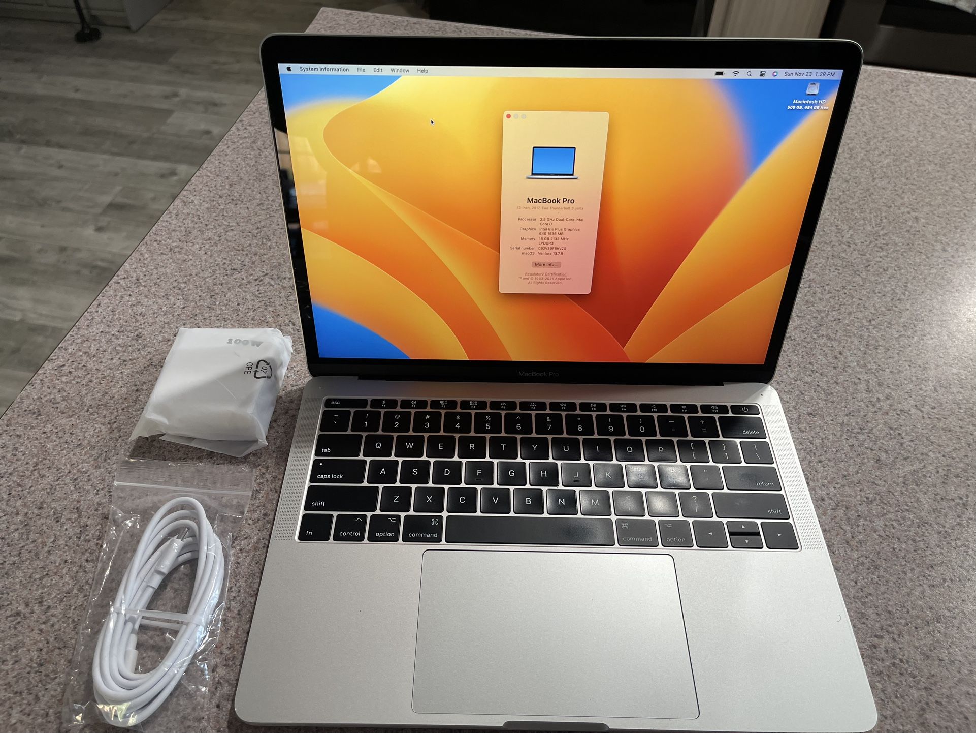 13 Inch MacBook Pro 16 Gig