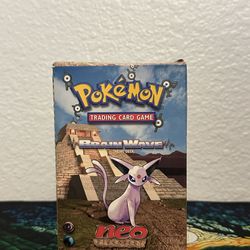 Pokemon TCG Brain Wave Theme Deck – Neo Genesis (2000) – Factory Sealed