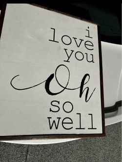 I Love You Oh So Well Picture