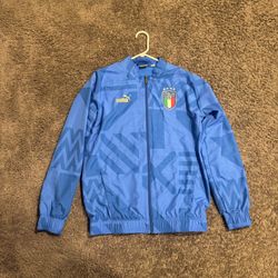 Puma Italia Windbreaker Size Small In Men’s 