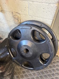 45 Lb Olympic Weight Plates Pair