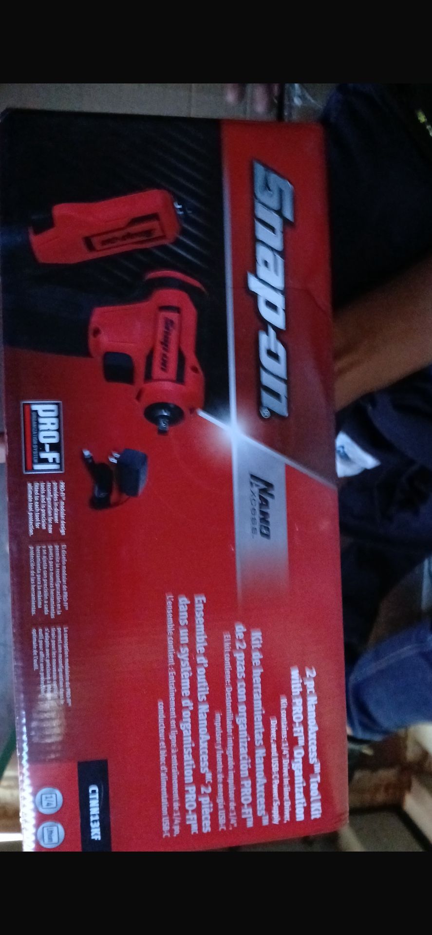 Snap on Ctnn13kf Nano 2 Piece Tool Kit 