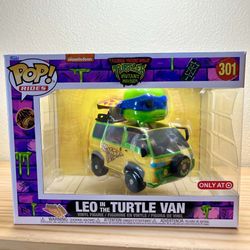 TMNT Leo In Turtle Van Funko Pop! Exclusive 