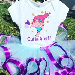 Trolls Inspired Tutu Outfit