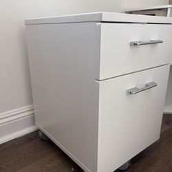 Storage/file Cabinet With Wheels