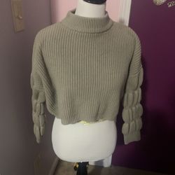 Small Crop Top Sweater
