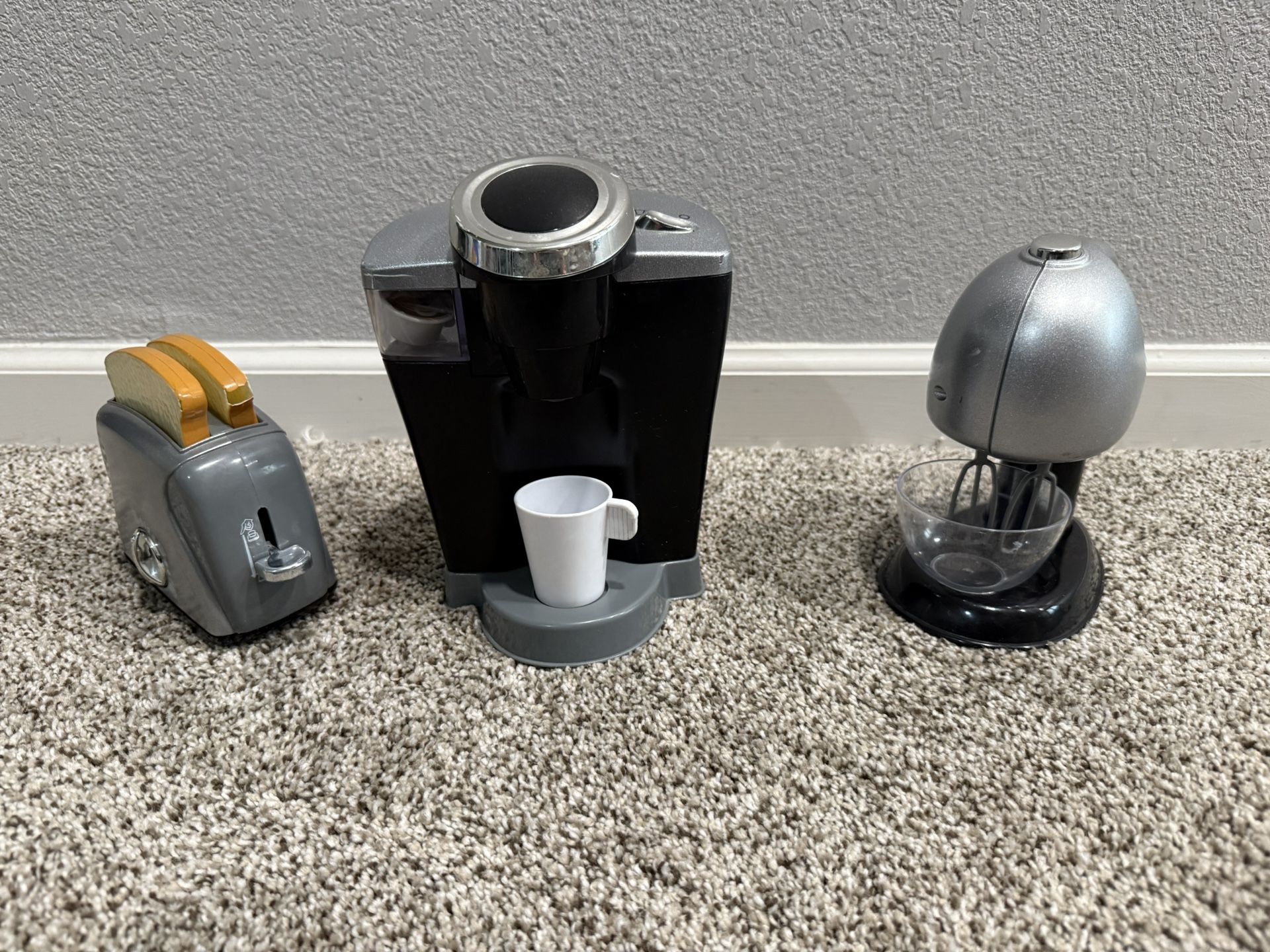 Toy Toaster, Keurig And Mixer