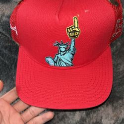 Red Trucker Hat