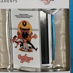 Christmas Story Retro VHS Cassette Tape Ornament Hallmark 