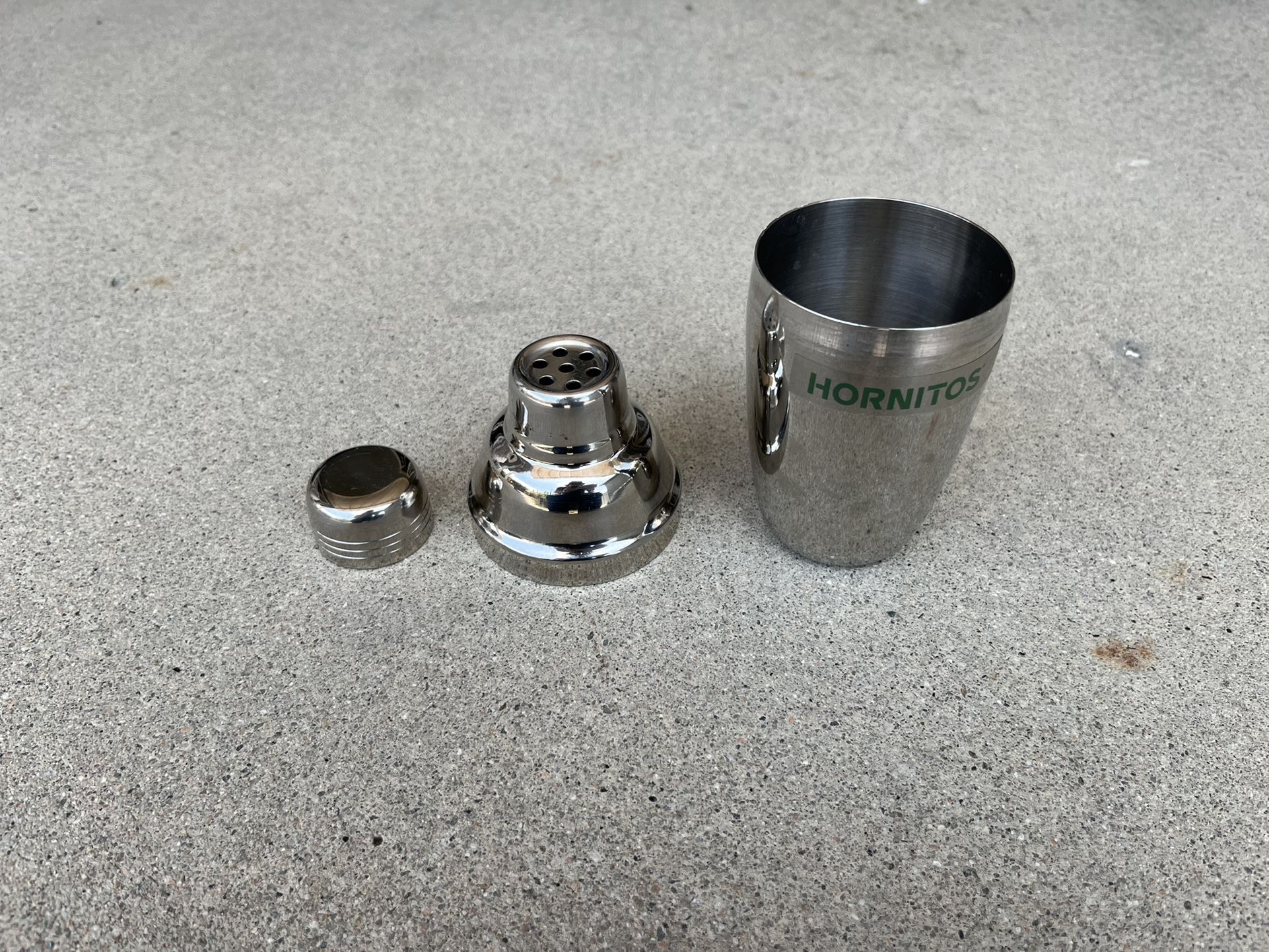 Hornitos 12 oz Cocktail Shaker Bar Margarita Mixer Drink Professional Stainless Steel Bartender