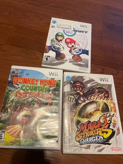 Nintendo Wii games