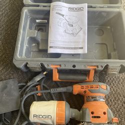 Ridgid Corded 1/4” Sheet Sander
