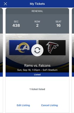 Falcons At Rams Tickets 