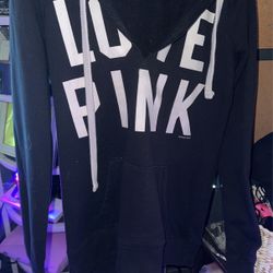 Victoria’s Secret love pink sweater hoodie