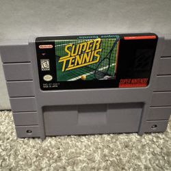 Super Tennis For Super Nintendo