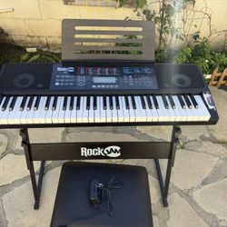 RockJam 61-Key Electronic Keyboard