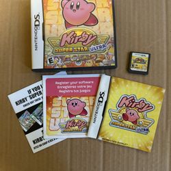 Kirby Super Star Ultra ( Nintendo DS) CIB