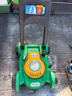 Vintage Little Tikes Push Lawn Mower Toy – $20