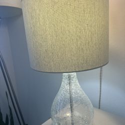 Modern Ivory Night Stand Lamp