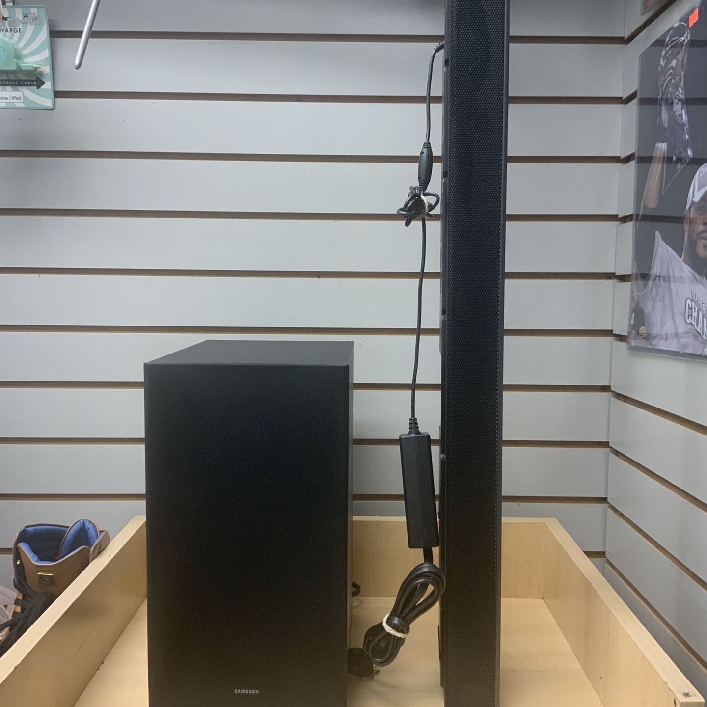 Samsung Subwoofer with Soundbar HW-Q60T Entertainment Home Audio System  