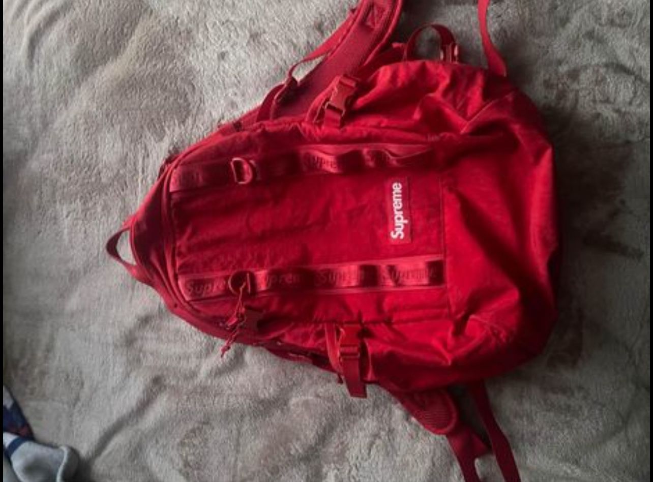 Supreme Red Bag
