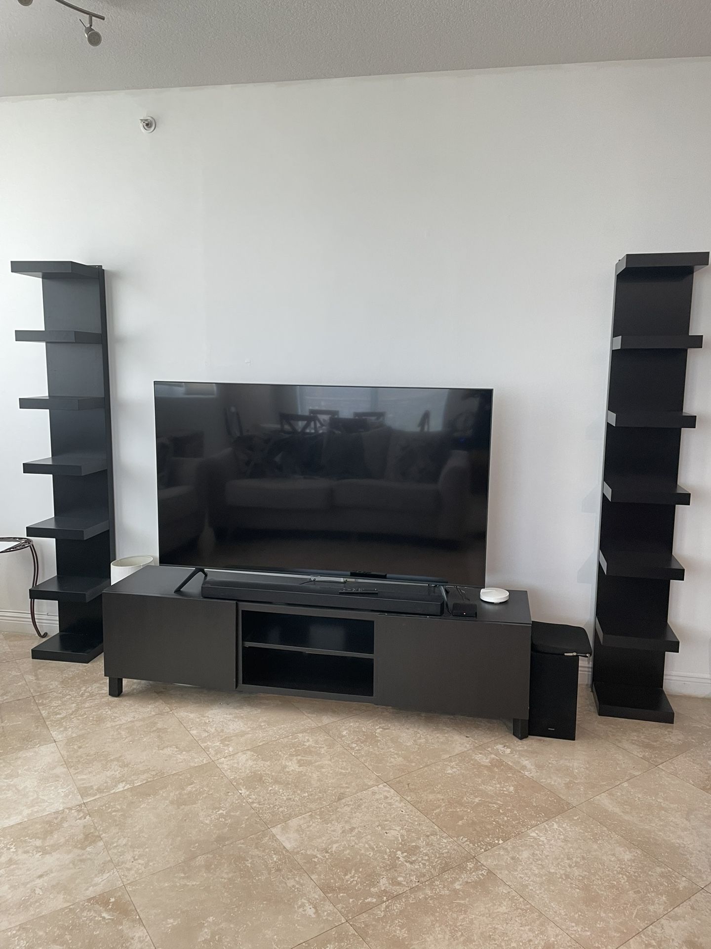 Tv Stand, Table And Wall Unit Pieces