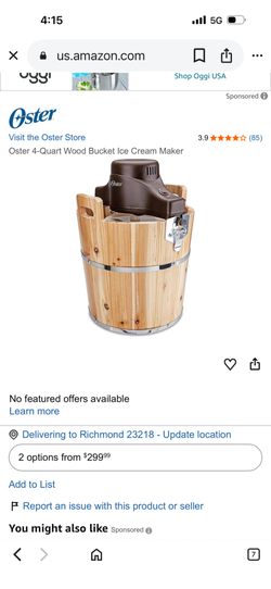 New Ice Cream Machine