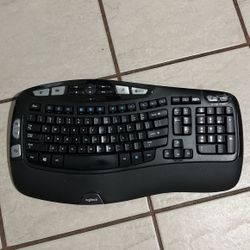 Logitech K350 Wireless Keyboard and Optional Mouse