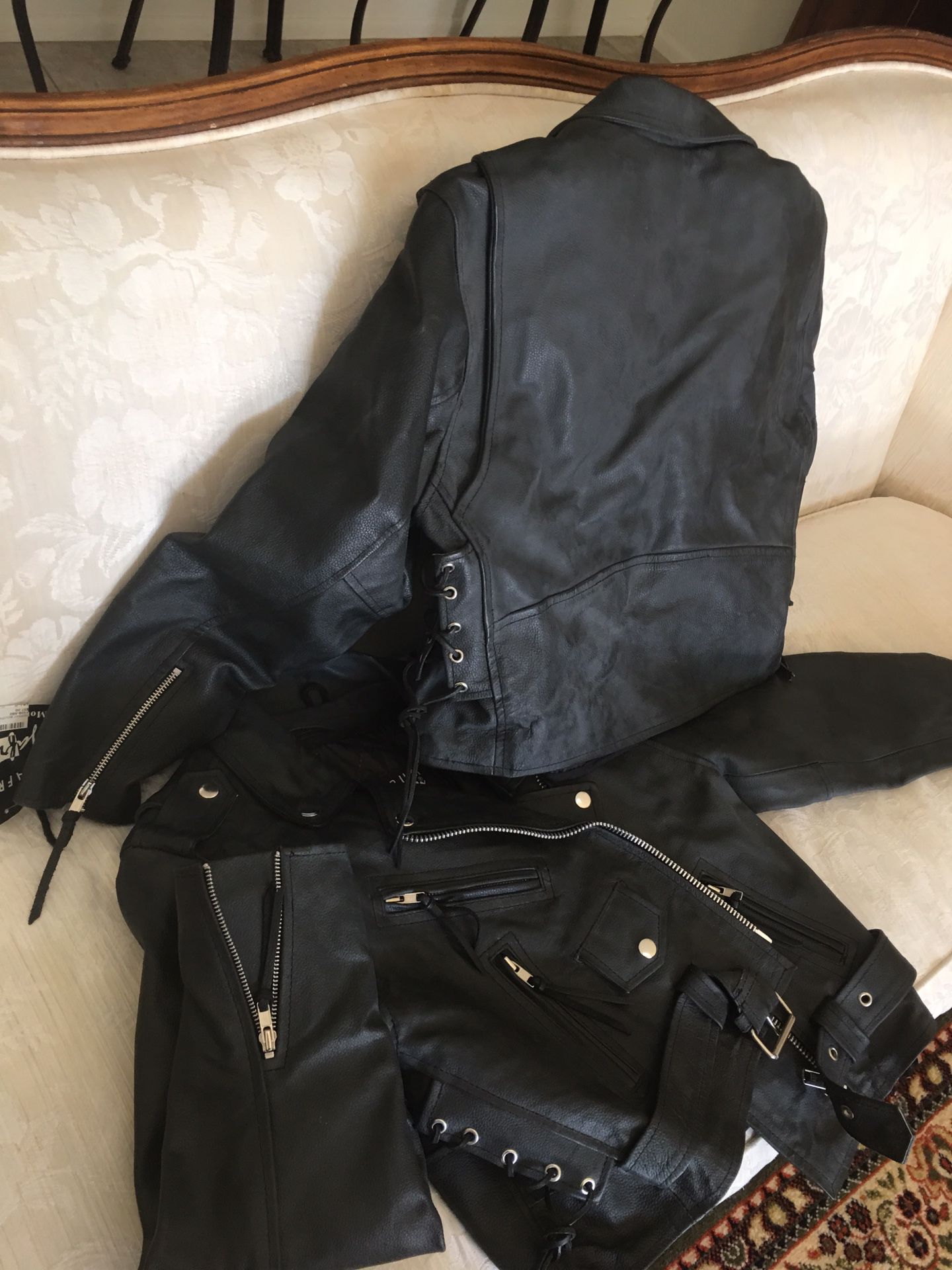 jafrum motorcycle gear leather jacket