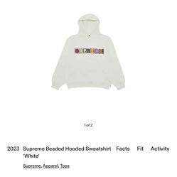 Supreme Beaded Hoodie