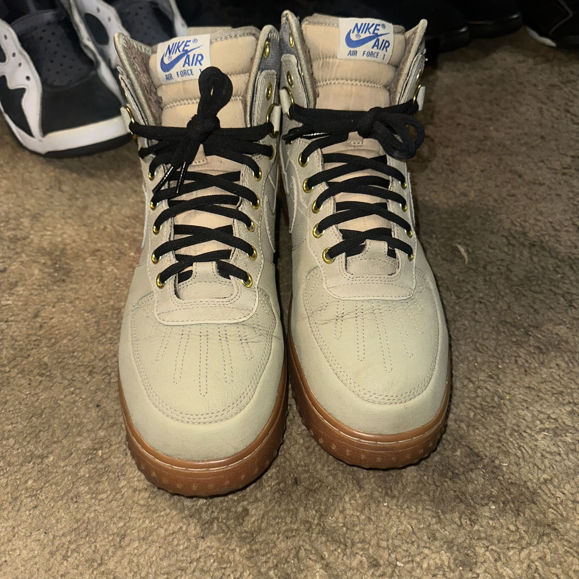 Rare Nike Air Force 1 Duckboot Trainers Air Force 1 Bamboo 444745 203 Size 10 for Sale in Grand Rapids MI OfferUp